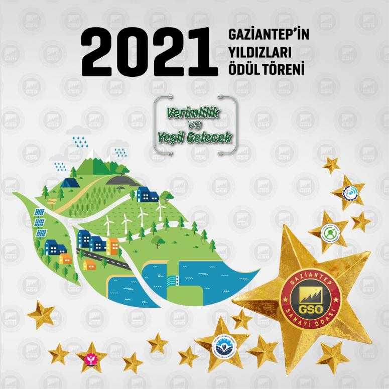 GSO “GAZİANTEP’İN YILDIZLARI ÖDÜL TÖRENİ’’ 6 EKİM ÇARŞAMBA GÜNÜ YAPILACAK