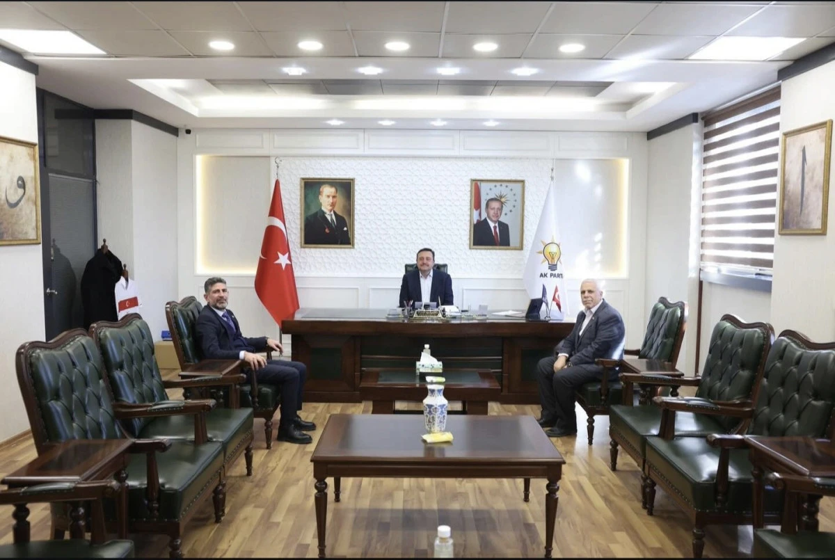 AK Parti Gaziantep İl Başkanı Fedaioğlu&rsquo;na Nezaket Ziyareti