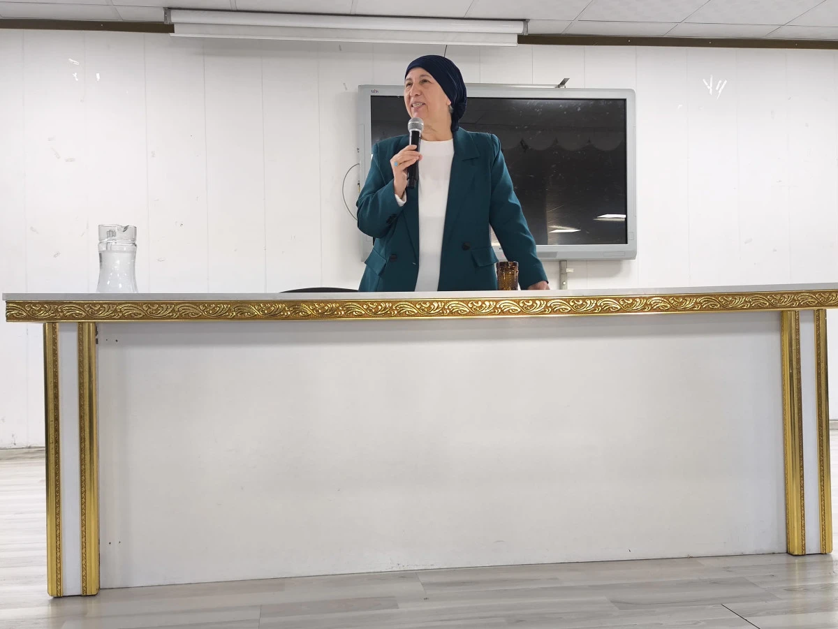 Arpacıoğlu Okulunda Söyleşi Yaptı