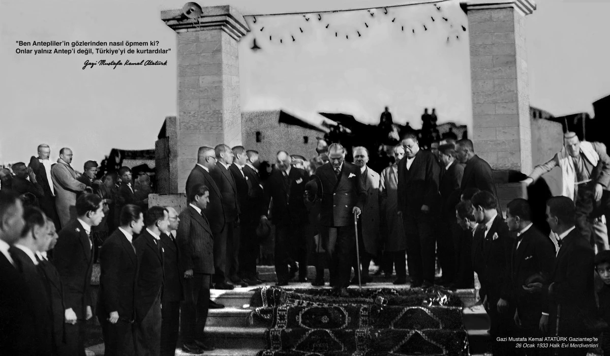 Atat&uuml;rk&rsquo;&uuml;n Gaziantep&rsquo;e Gelişinin 93. Yılında Anlamlı Sergi: Etem &Ccedil;alışkan &Ccedil;izgileriyle Atat&uuml;rk Portreleri