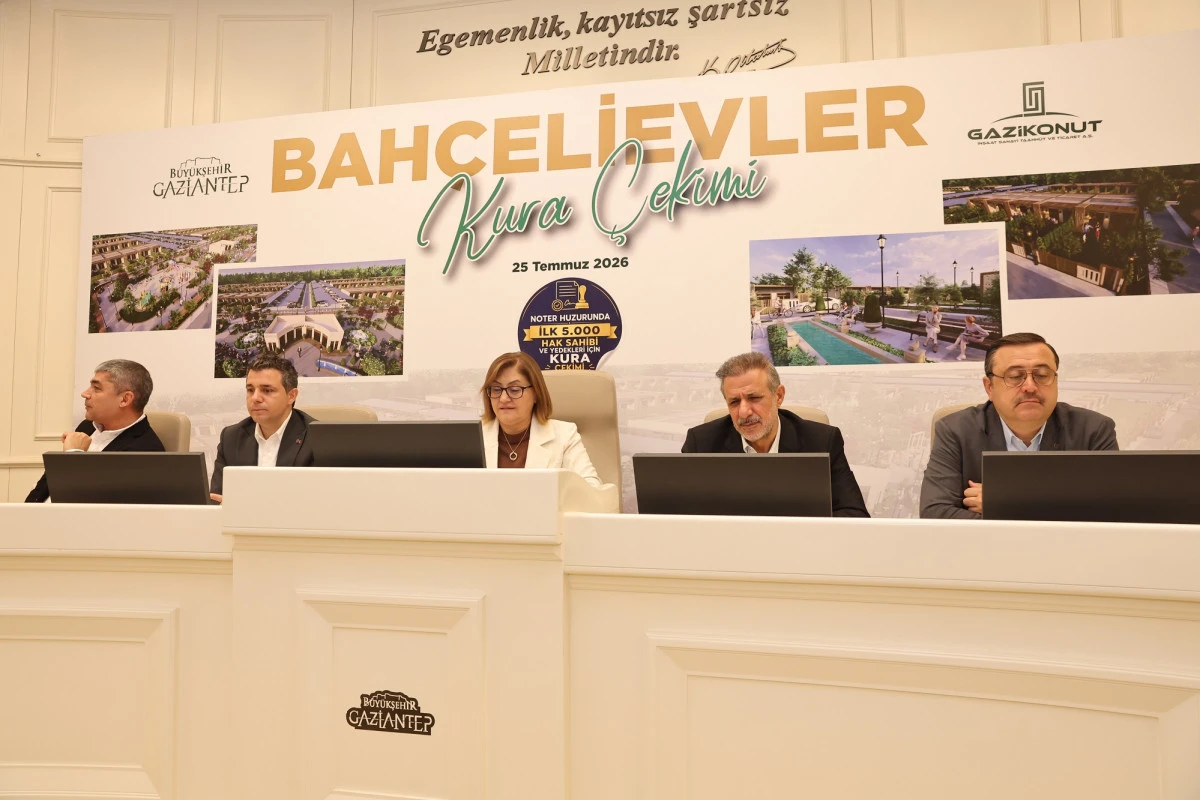 Bah&ccedil;elievler Projesinde İlk 5 Bin Hak Sahibi A&ccedil;ıklandı