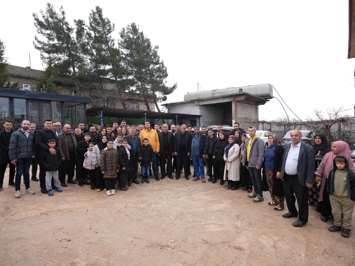 Başkan Yılmaz, Yığınlı&rsquo;da Vatandaşlarla Buluştu