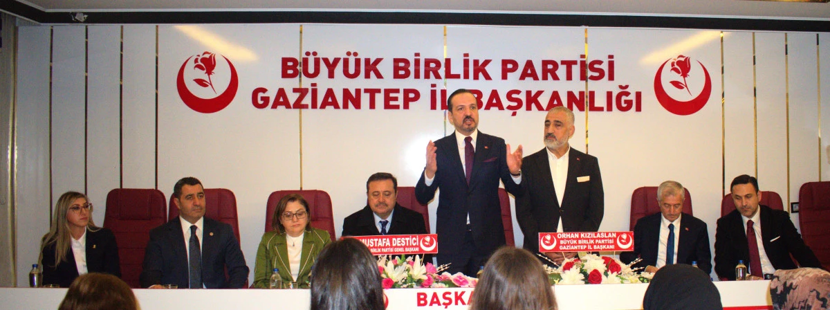 BBP Gaziantep İl Binasında Dikkat &Ccedil;eken Buluşma: Zorlu&rsquo;dan Kızılaslan&rsquo;a Anlamlı Ziyaret