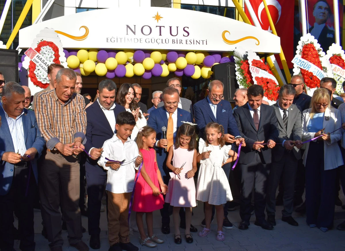 &Ccedil;ocukların Geleceğine Dev Yatırım: Notus Akademi G&ouml;rkemli A&ccedil;ılışla A&ccedil;ıldı