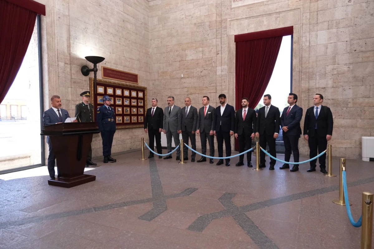 GAİB Heyeti Ankara&rsquo;da Anıtkabir&rsquo;i Ziyaret Etti