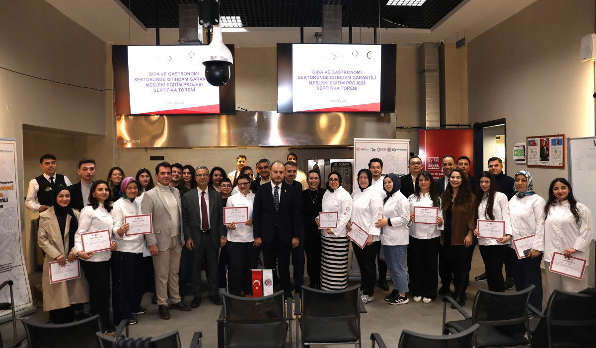 GASTRONOMİ SEKT&Ouml;R&Uuml;N&Uuml;N NİTELİKLİ İŞ G&Uuml;C&Uuml; İHTİYACINA GTO'DAN &Ouml;NEMLİ KATKI