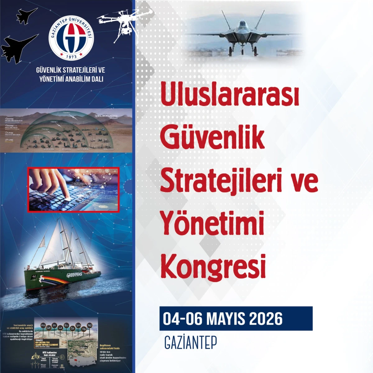 GA&Uuml;N&rsquo;de G&uuml;venlik Stratejileri ve Y&ouml;netimi Kongresi Başladı