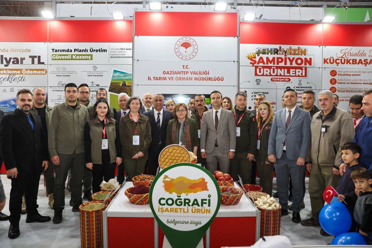 Gaziantep B&uuml;y&uuml;kşehir, 16. GAP Tarım Fuarı&rsquo;nda Yerini Aldı