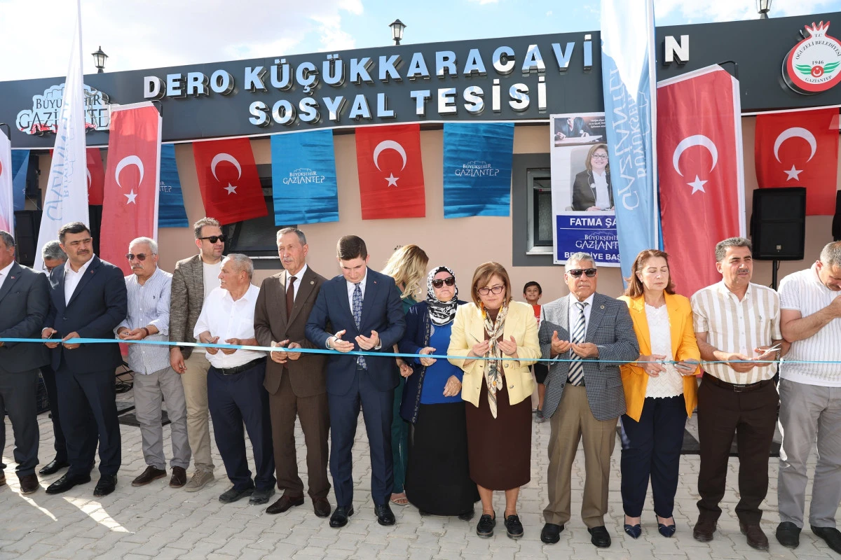 Gaziantep B&uuml;y&uuml;kşehir ve Oğuzeli Belediyesi İş Birliğiyle Sosyal Tesis