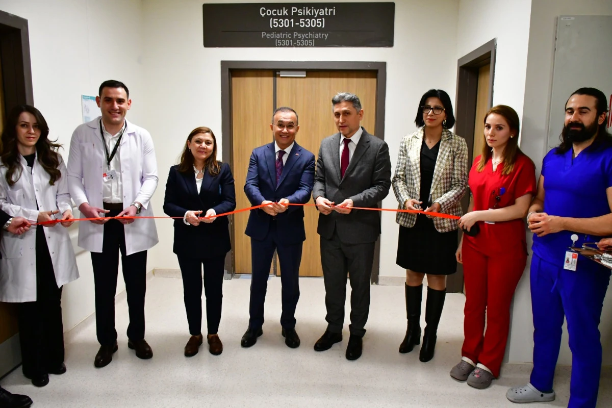 Gaziantep Şehir Hastanesi&rsquo;nde &Ccedil;ocuk ve Ergen Ruh Sağlığı Servisi A&ccedil;ıldı