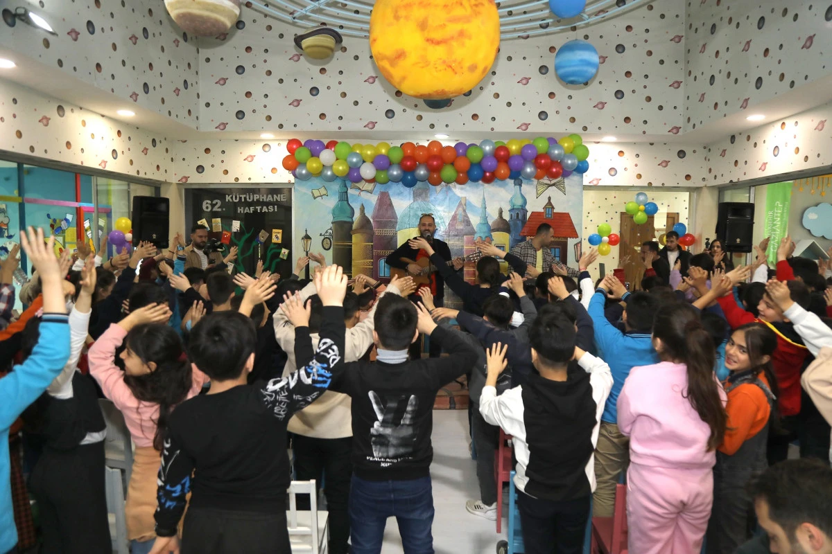 Gaziantep&rsquo;te K&uuml;t&uuml;phane Haftası Coşkusu B&uuml;y&uuml;kşehir Etkinlikleriyle Yaşanıyor