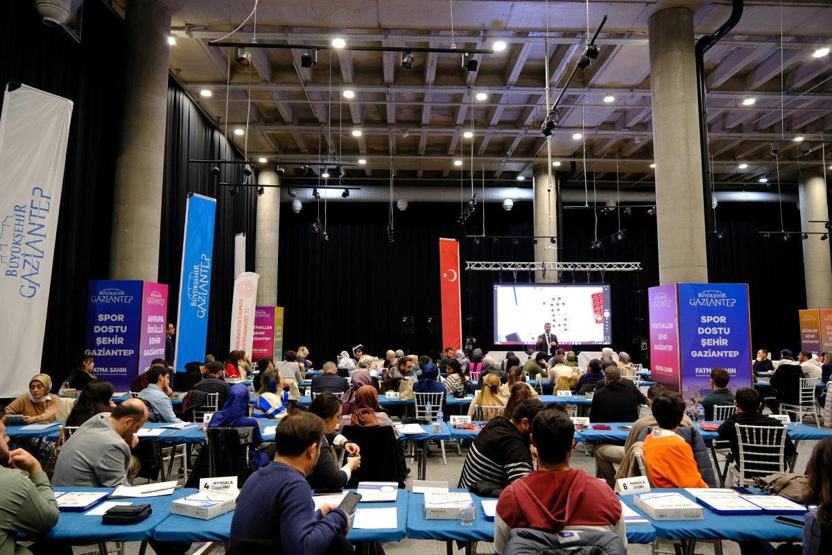 Gaziantep&rsquo;te &Ouml;ğretmenlere Akıl ve Zeka Oyunları Eğitimi Verildi