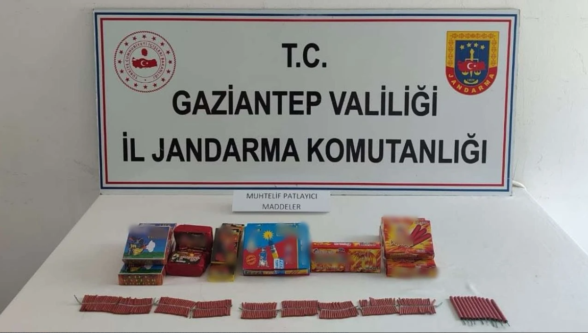 Gaziantep’te Patlayıcı Madde Satışına Jandarma Engeli