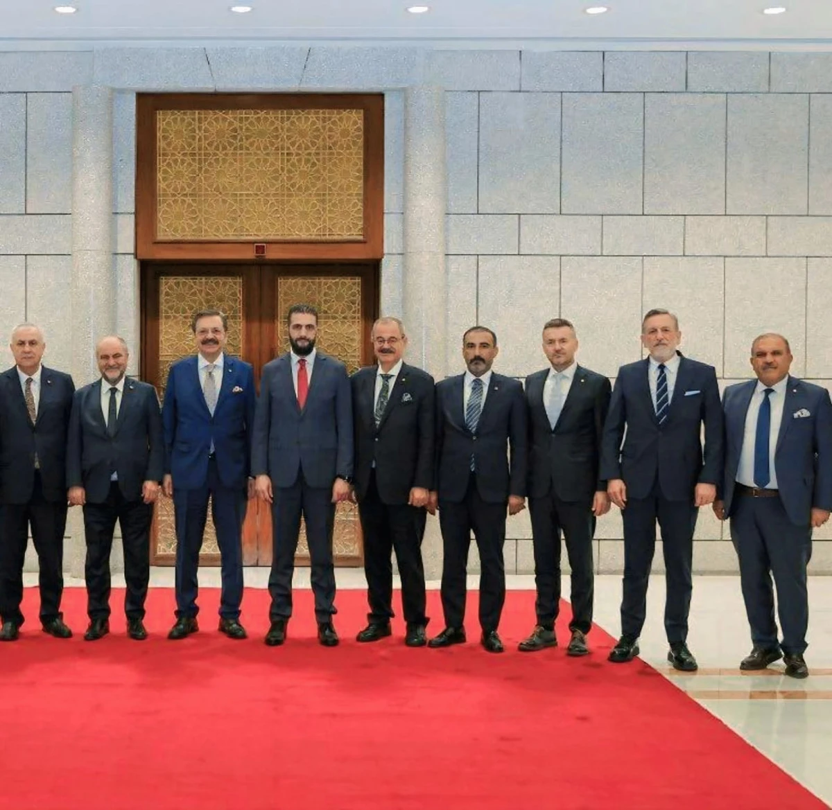KONUKOĞLU VE YILDIRIM, SURİYE EKONOMİK İŞ BİRLİĞİ GÖRÜŞMELERİNE KATILDI