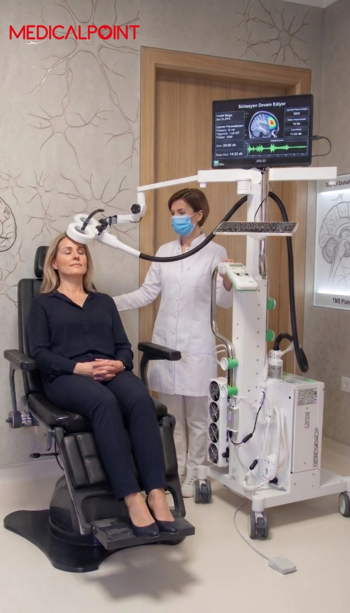 Medical Point Gaziantep&rsquo;ten Yenilik: FDA Onaylı TMS Tedavisi Başladı