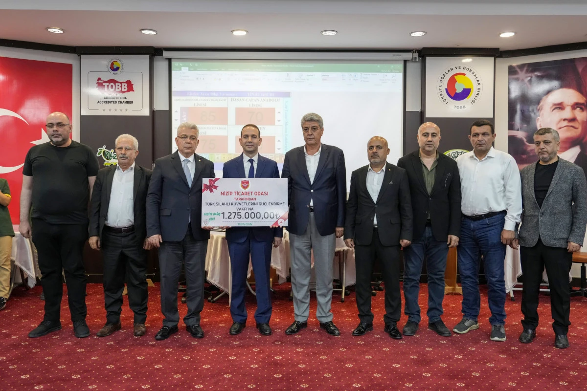 NTO&rsquo;dan Milli Savunmaya 1 Milyon 275 Bin TL Destek