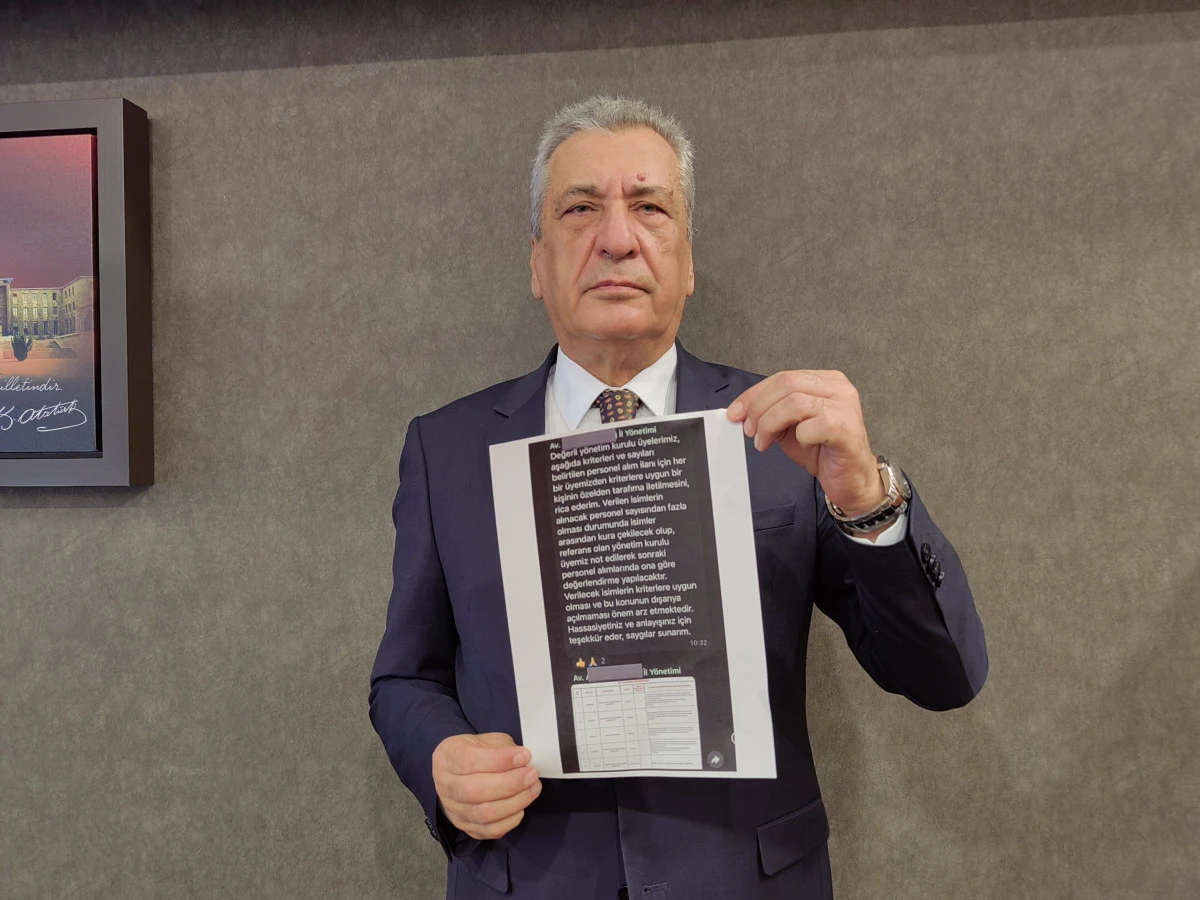 Öztürkmen: Bakan, Gaziantep’teki Torpile Gözlerini Kapadı!