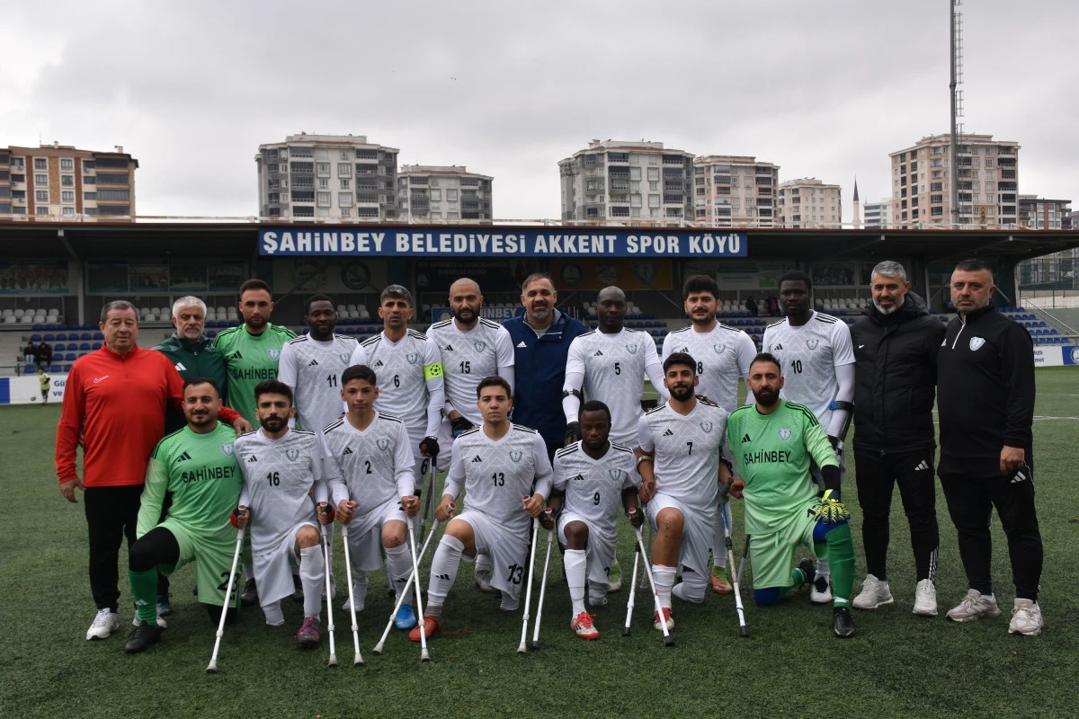 Şahinbey Ampute Deplasmanda 2-1 Kazandı