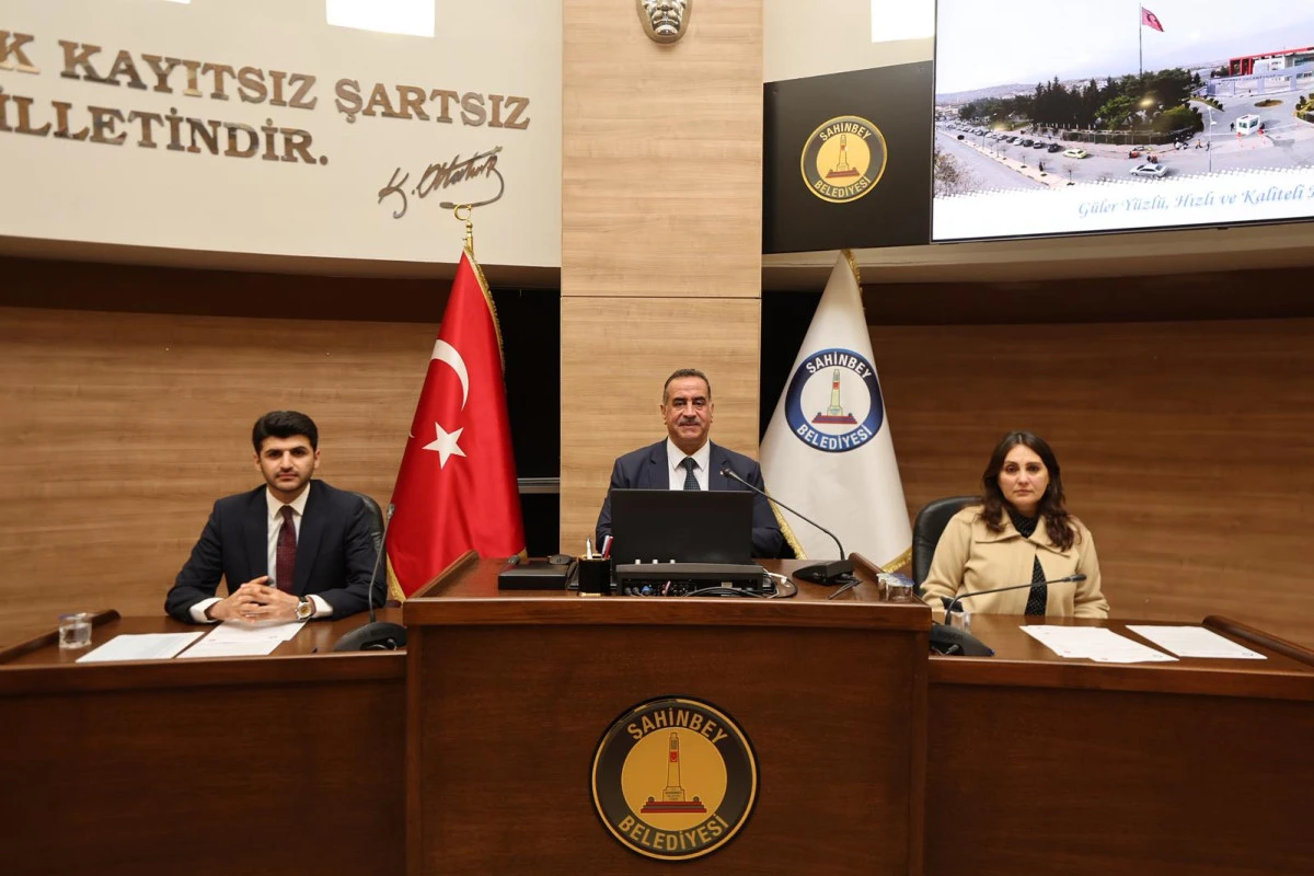 Şahinbey Belediyesi Nisan Ayı Meclis Toplantısı Ger&ccedil;ekleştirildi