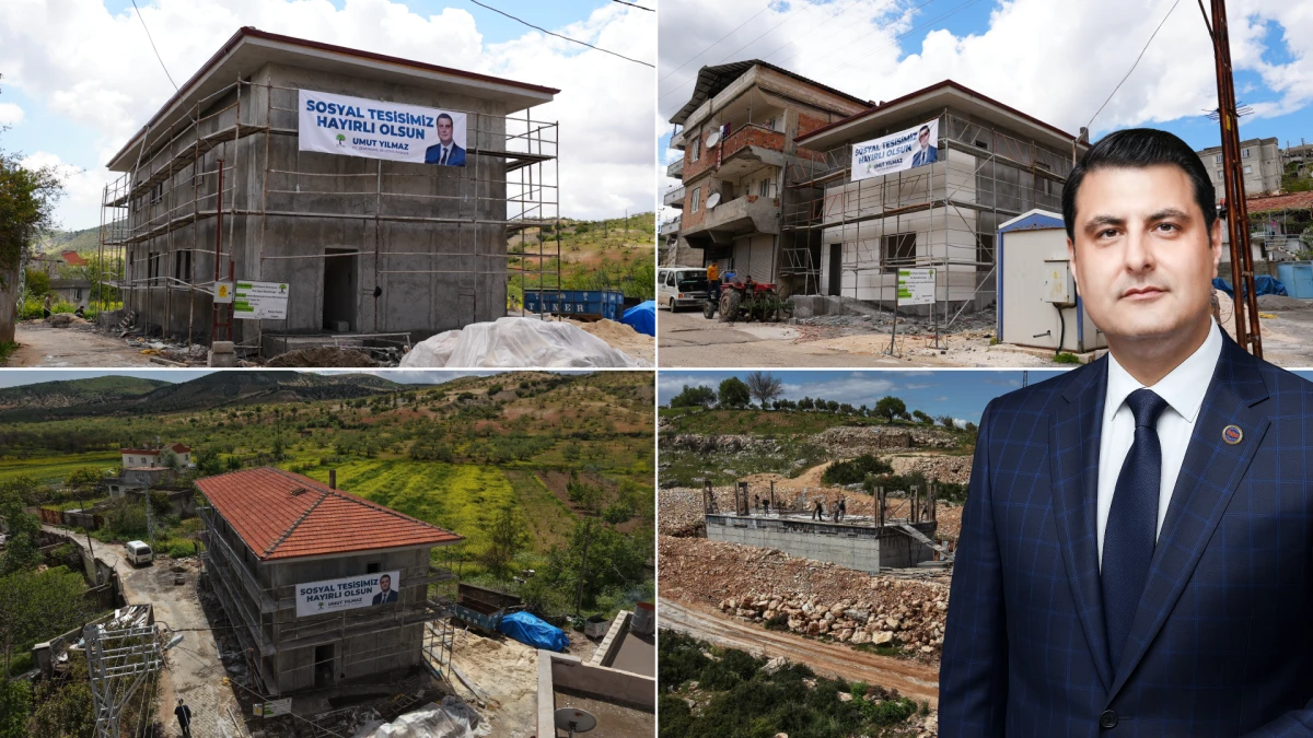 Şehitkamil&rsquo;den 3 Mahalleye Yeni Sosyal Tesis