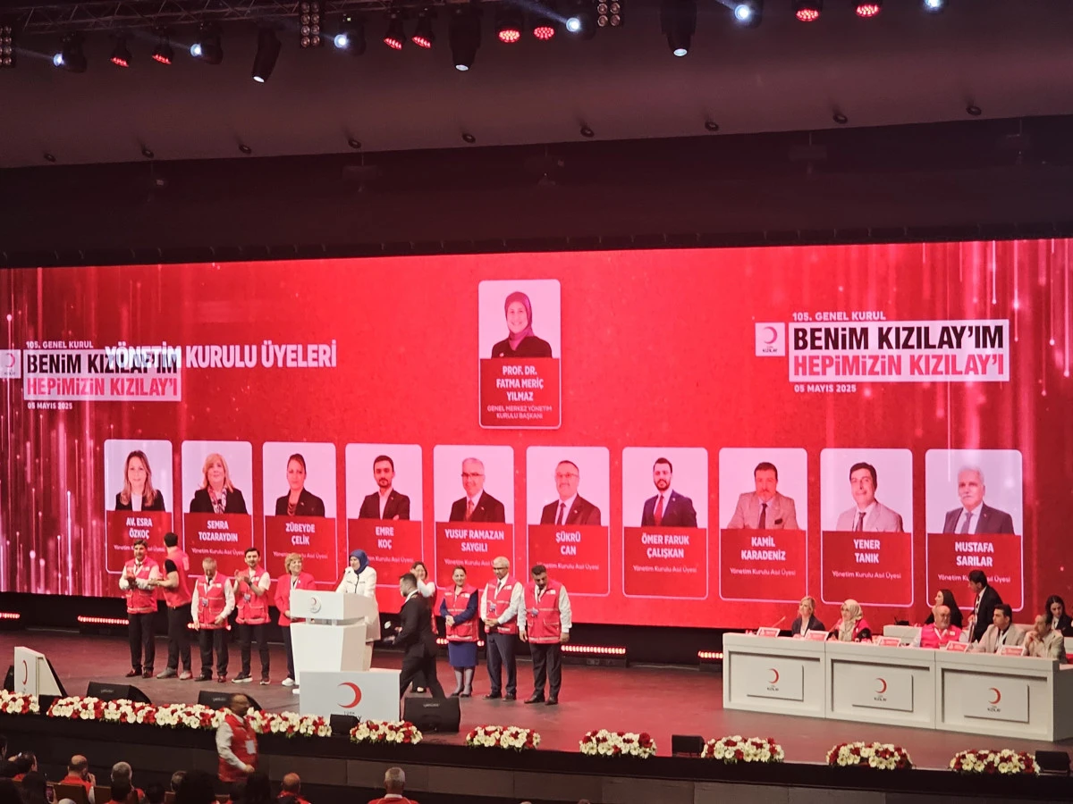 Türk Kızılay’ın 105. Genel Kurulu Gerçekleştirildi